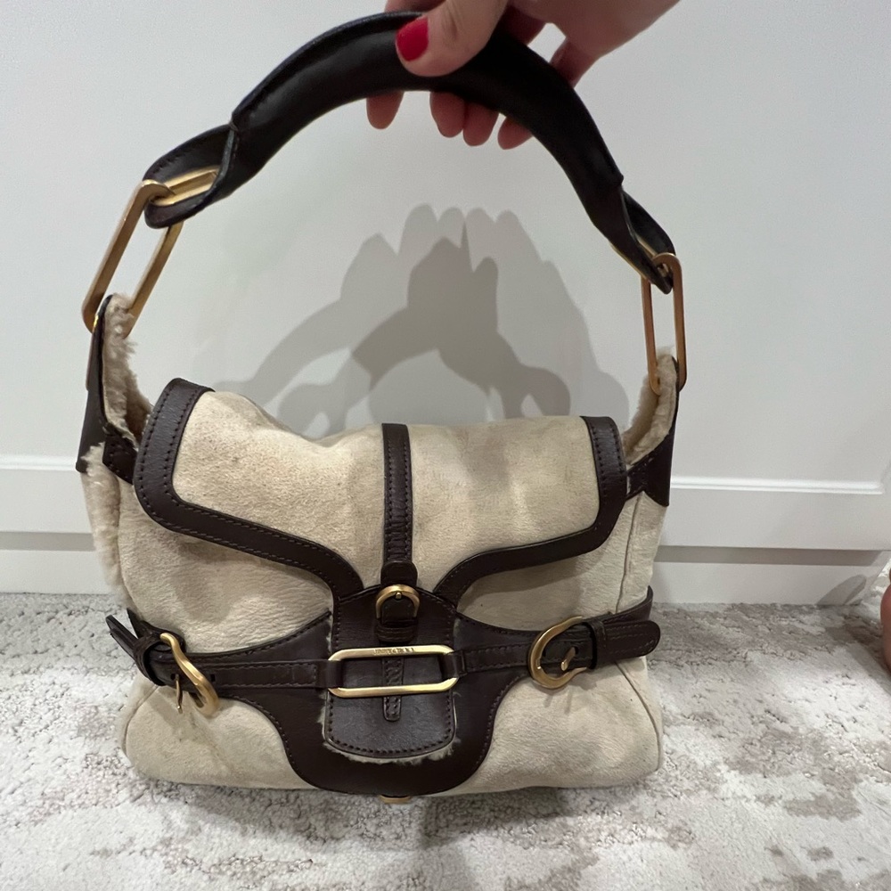 Jimmy Choo Shearling Bag - Picture 2 of 9